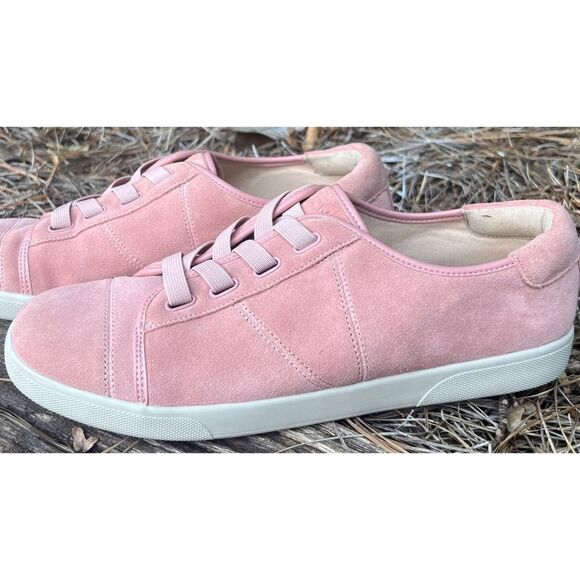 Vionic WOMEN’s Jean suede pink slip on sneakers Size 9.5 - Picture 9 of 11